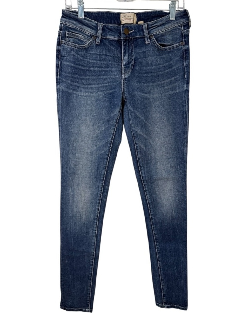 BKE Payton Denim Sz 27 Payton Ankle Skinny Jeans Medium Wash Stretch - Picture 2 of 6